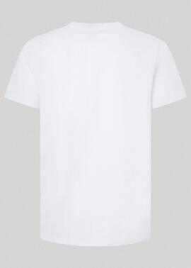 CAMISETA CLAG REGULAR FIT BLANCA