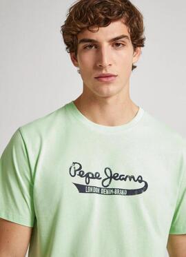 CAMISETA CLAUDE REGULAR FIT VERDE LIMA