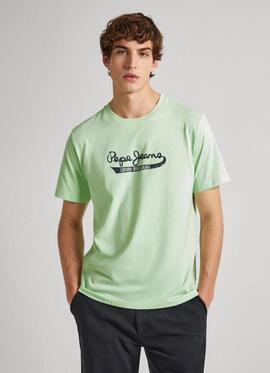 CAMISETA CLAUDE REGULAR FIT VERDE LIMA