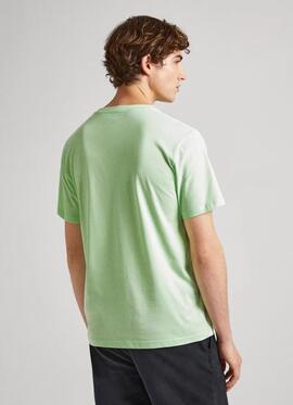 CAMISETA CLAUDE REGULAR FIT VERDE LIMA