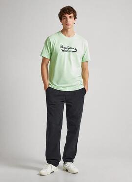 CAMISETA CLAUDE REGULAR FIT VERDE LIMA