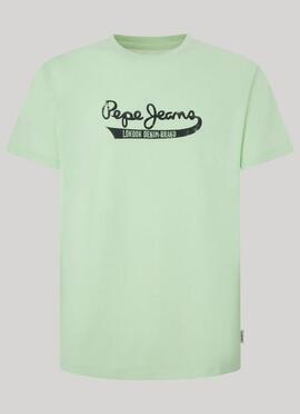 CAMISETA CLAUDE REGULAR FIT VERDE LIMA