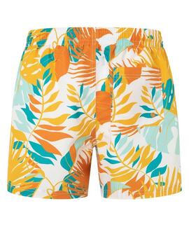 BAÑADOR LEAF REGULAR FIT MULTICOLOR