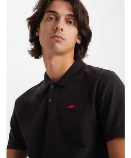 POLO LEVI'S® HOUSEMARK SLIM FIT NEGRO