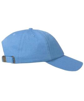 GORRA LAVADA ELPULPO LOGO BÁSICO CELESTE