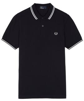 POLO TWIN TIPPED M3600 238 NAVY / WHITE / WHITE