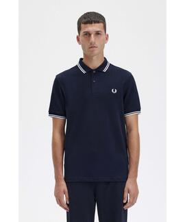 POLO TWIN TIPPED M3600 238 NAVY / WHITE / WHITE