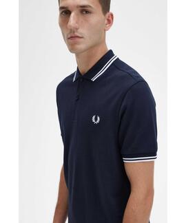 POLO TWIN TIPPED M3600 238 NAVY / WHITE / WHITE