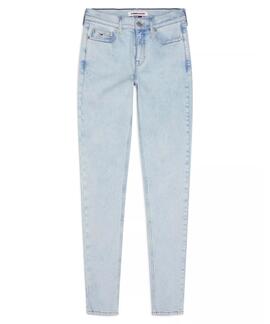 PANTALÓN VAQUERO NORA MID RISE SKINNY FIT BG4216 DENIM LIGHT