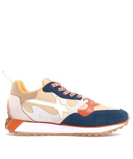 ZAPATILLAS LOOP-UNI BLUETTE / BEIGE / ORANGE