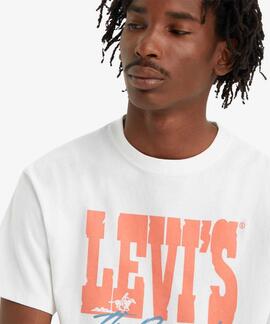 CAMISETA LEVI'S® MEN'S GRAPHIC VINTAGE FIT ARCHIVAL WHITE