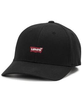 GORRA LEVI'S® HOUSEMARK FLEXFIT CAP NEGRA