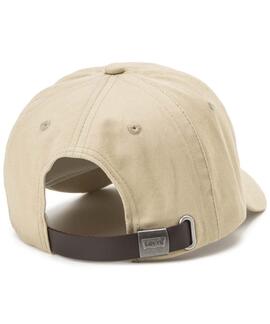 GORRA LEVI'S® CLASSIC TWILL RED TAB BASEBALL CAP BEIGE