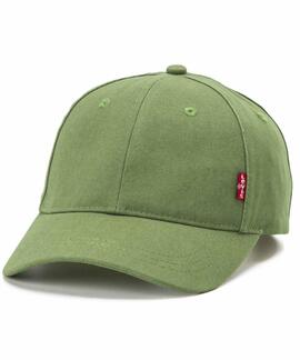 GORRA LEVI'S® CLASSIC TWILL RED TAB BASEBALL CAP VERDE