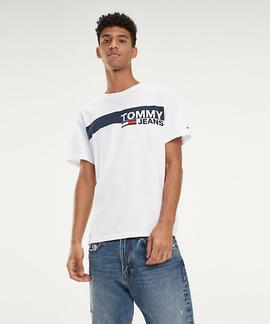 TJM ESSENTIAL BOX LOGO TEE CLASSIC WHITE