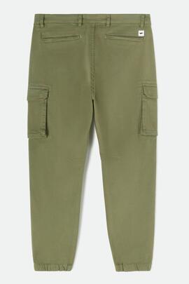 PANTALÓN CARGO BOB GYM PKS 3649 VERDE CAQUI