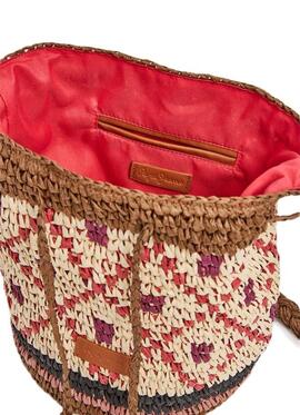 BOLSO XIMENA BAG RAFIA MULTICOLOR