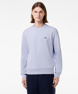 SUDADERA JOGGER LACOSTE EN ALGODÓN CEPILLADO AZUL CLARO