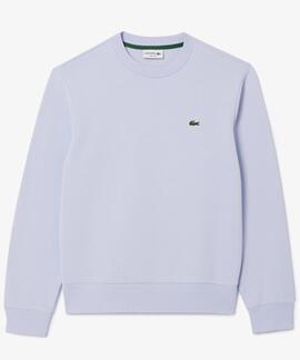 SUDADERA JOGGER LACOSTE EN ALGODÓN CEPILLADO AZUL CLARO