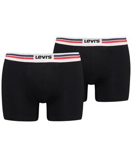 BOXER LEVI'S® MEN PLACED SPORTSWEAR BOXER BRIEF BLACK