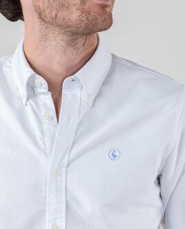 CAMISA PIN POINT OXFORD BLANCO