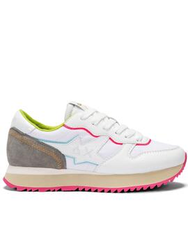 ZAPATILLAS STARGIRL FLUO DETAILS BIANCO