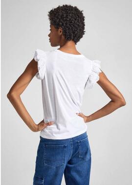 CAMISETA LINDSAY REGULAR FIT BLANCA