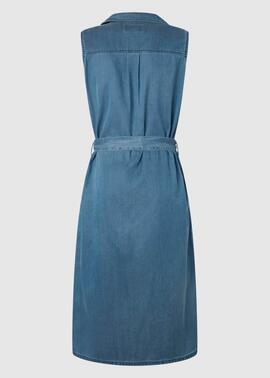 VESTIDO CAMISERO MAGGIE DENIM LYOCELL