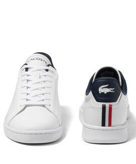 ZAPATILLAS LACOSTE CARNABY PRO TRI BLANCAS