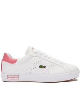 ZAPATILLAS POWERCOURT 2.0 CONTRASTADA BLANCA Y ROSA