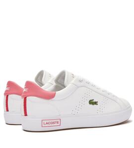 ZAPATILLAS POWERCOURT 2.0 CONTRASTADA BLANCA Y ROSA