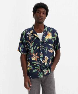 CAMISA MANGA CORTA SUNSET CAMP RELAXED FIT NEPENTHE FLORAL