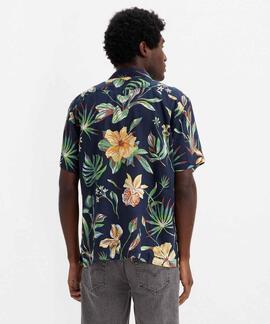 CAMISA MANGA CORTA SUNSET CAMP RELAXED FIT NEPENTHE FLORAL