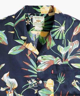 CAMISA MANGA CORTA SUNSET CAMP RELAXED FIT NEPENTHE FLORAL