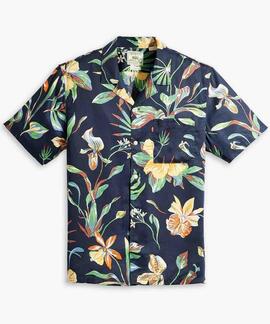 CAMISA MANGA CORTA SUNSET CAMP RELAXED FIT NEPENTHE FLORAL
