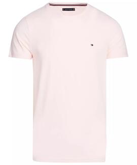 CAMISETA STRETCH SLIM FIT ROSA