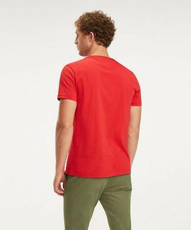 ESSENTIAL COTTON TEE HAUTE RED