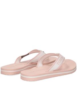 CHANCLAS HILFIGER WEBBING POOL ROSA