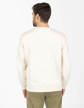 SUDADERA ESTAMPADO ELPULPO HAWAIANO BEIGE