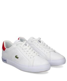 ZAPATILLAS POWERCOURT 2.0 CONTRASTED WHITE / RED