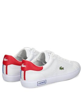 ZAPATILLAS POWERCOURT 2.0 CONTRASTED WHITE / RED