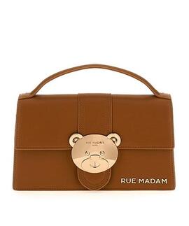 BOLSO RUE MADAM PARIS TEDDY IT-BAG COGNAC