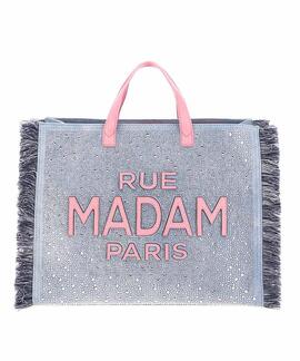 BOLSO RUE MADAM PARIS DENVER T DENIM LIGHT BLUE