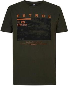 CAMISETA MANGA CORTA M-3030-TSR148 6098 HUNTER GREEN