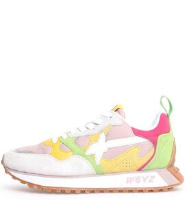 ZAPATILLAS LOOP-UNI WHITE / LIME / FLAMINGO