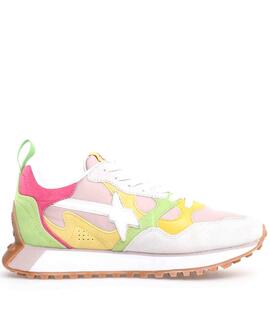 ZAPATILLAS LOOP-UNI WHITE / LIME / FLAMINGO