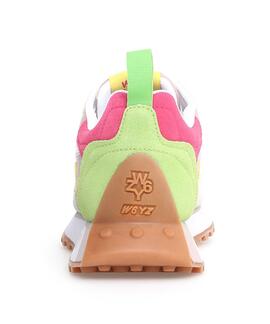 ZAPATILLAS LOOP-UNI WHITE / LIME / FLAMINGO