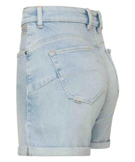 BERMUDA VAQUERA FAITH SHORTS DENIM BLEACH