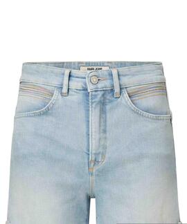 BERMUDA VAQUERA FAITH SHORTS DENIM BLEACH