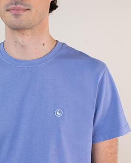 CAMISETA GARMENT DYED AZUL